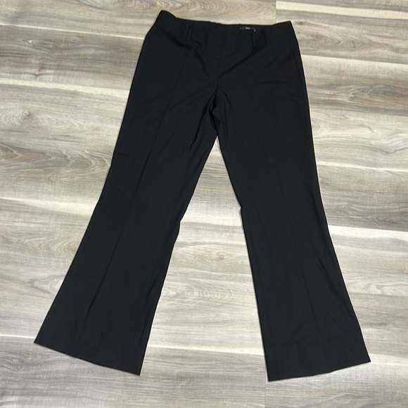 Hugo Boss black wide leg black trousers size 10 - Picture 2 of 16